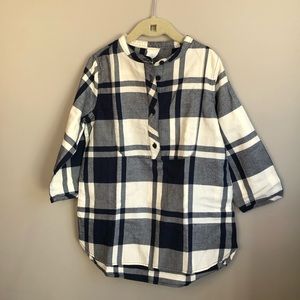 NWOT Crewcuts Buffalo check tunic dress